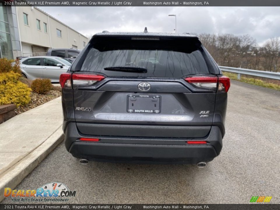 2021 Toyota RAV4 XLE Premium AWD Magnetic Gray Metallic / Light Gray Photo #15