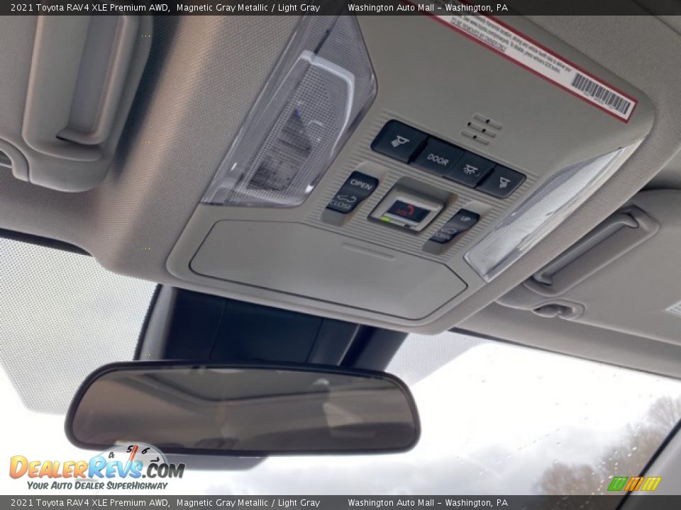 2021 Toyota RAV4 XLE Premium AWD Magnetic Gray Metallic / Light Gray Photo #16