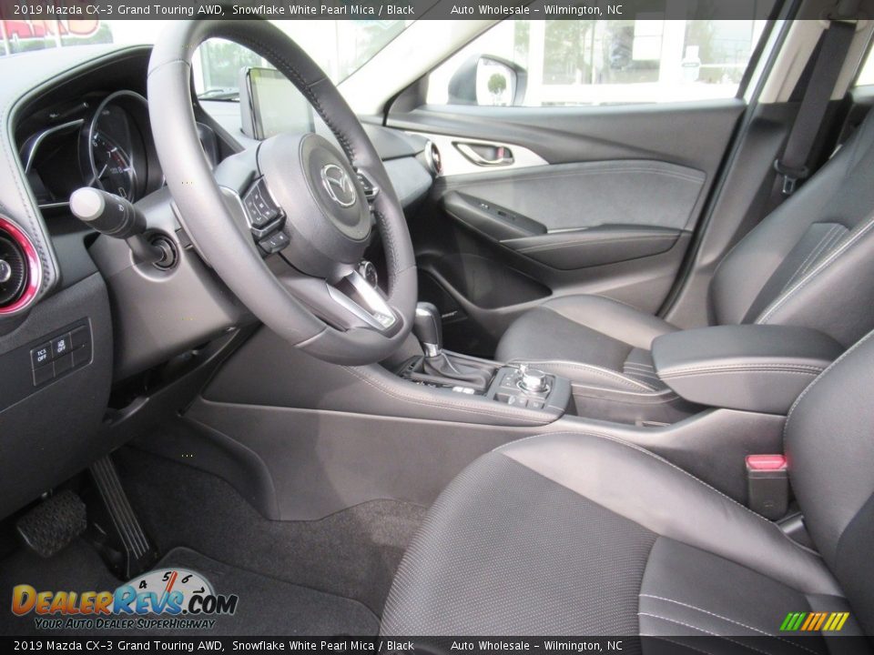 2019 Mazda CX-3 Grand Touring AWD Snowflake White Pearl Mica / Black Photo #9
