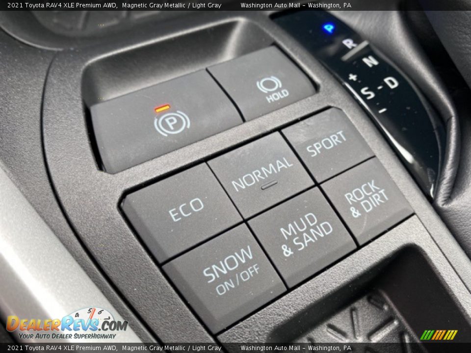 2021 Toyota RAV4 XLE Premium AWD Magnetic Gray Metallic / Light Gray Photo #18