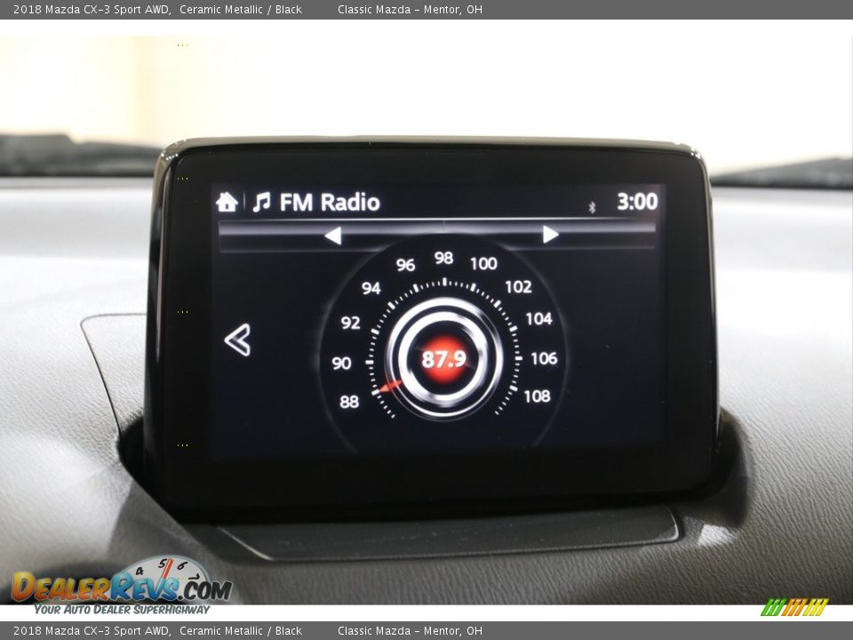 2018 Mazda CX-3 Sport AWD Ceramic Metallic / Black Photo #11