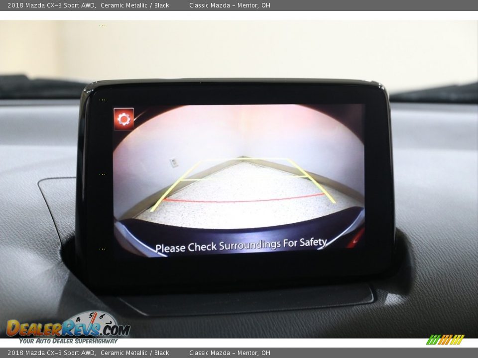 2018 Mazda CX-3 Sport AWD Ceramic Metallic / Black Photo #12