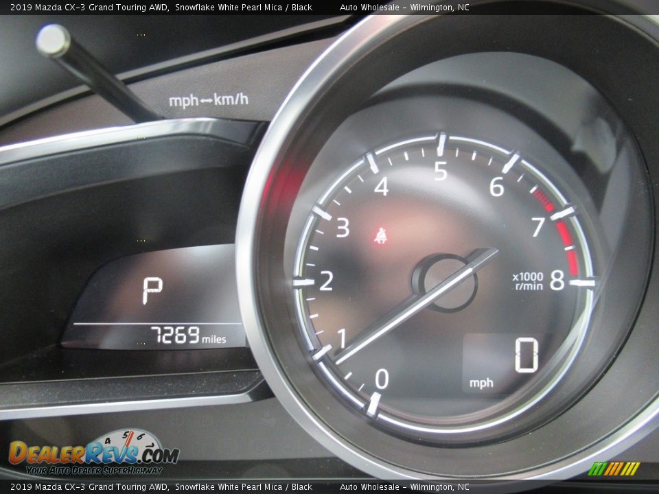 2019 Mazda CX-3 Grand Touring AWD Snowflake White Pearl Mica / Black Photo #15