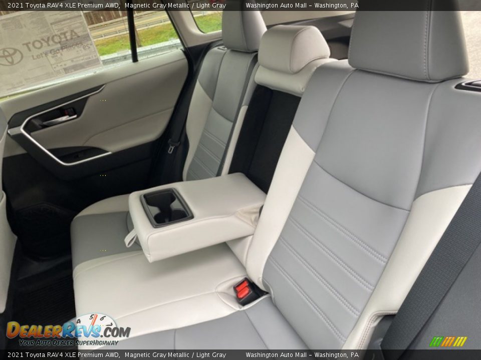 Rear Seat of 2021 Toyota RAV4 XLE Premium AWD Photo #27