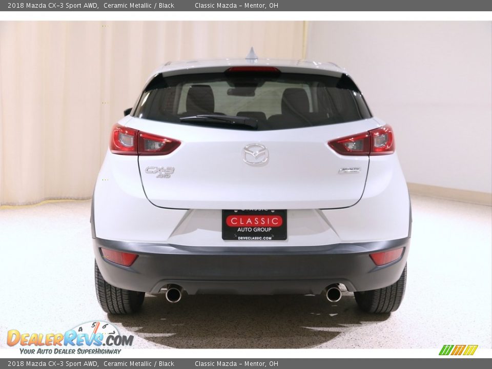 2018 Mazda CX-3 Sport AWD Ceramic Metallic / Black Photo #17