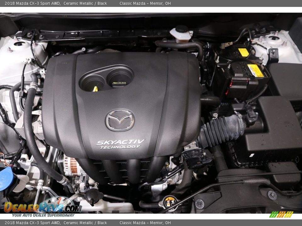 2018 Mazda CX-3 Sport AWD Ceramic Metallic / Black Photo #18