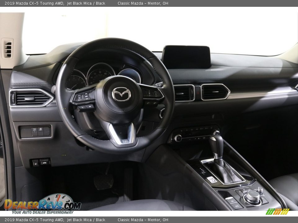 2019 Mazda CX-5 Touring AWD Jet Black Mica / Black Photo #6