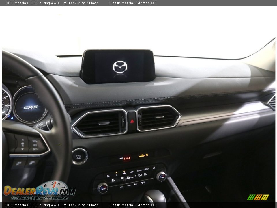 2019 Mazda CX-5 Touring AWD Jet Black Mica / Black Photo #9
