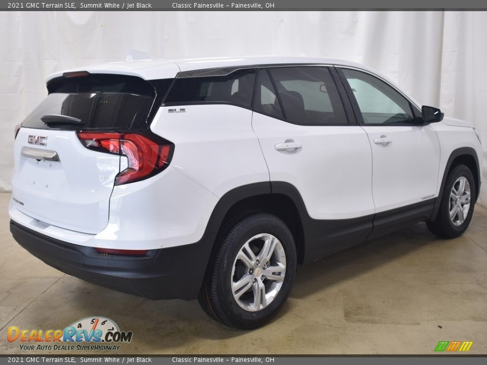 2021 GMC Terrain SLE Summit White / Jet Black Photo #2