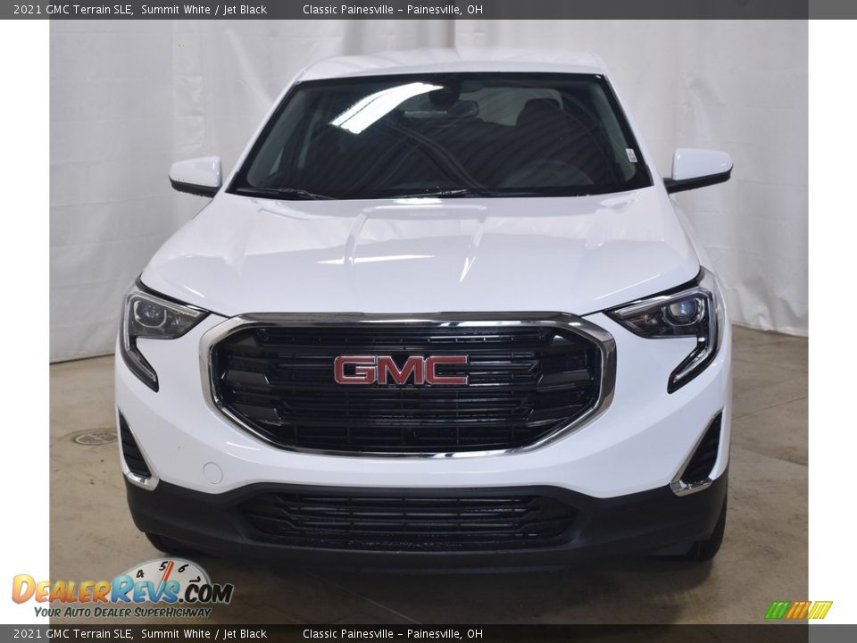 2021 GMC Terrain SLE Summit White / Jet Black Photo #4