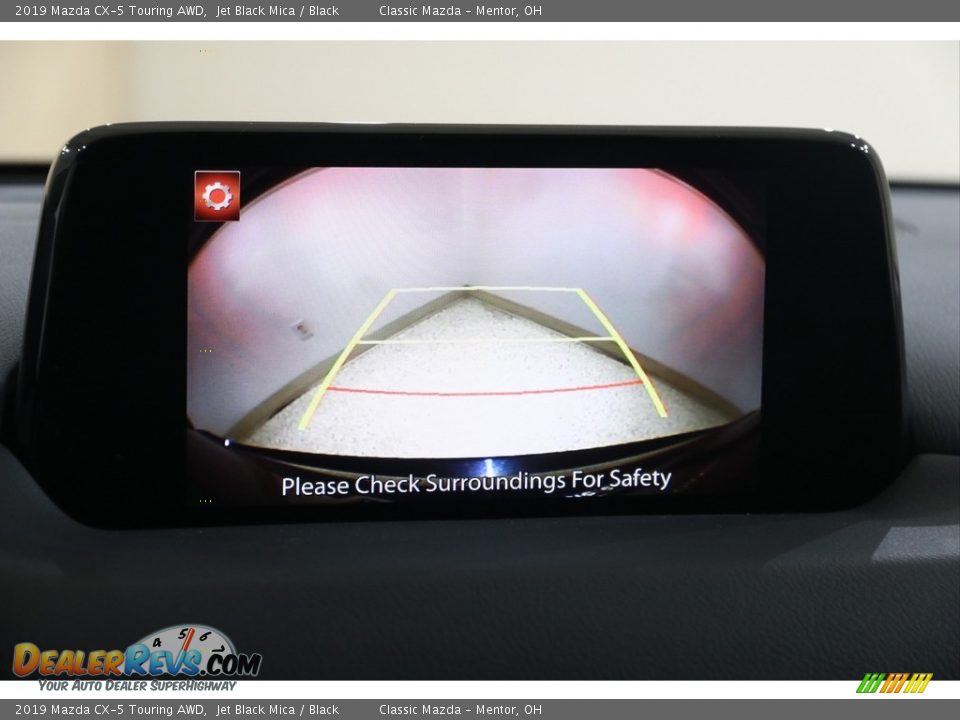 2019 Mazda CX-5 Touring AWD Jet Black Mica / Black Photo #12