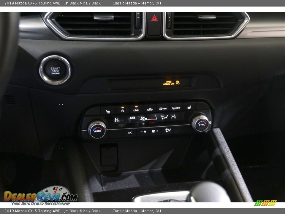 2019 Mazda CX-5 Touring AWD Jet Black Mica / Black Photo #13