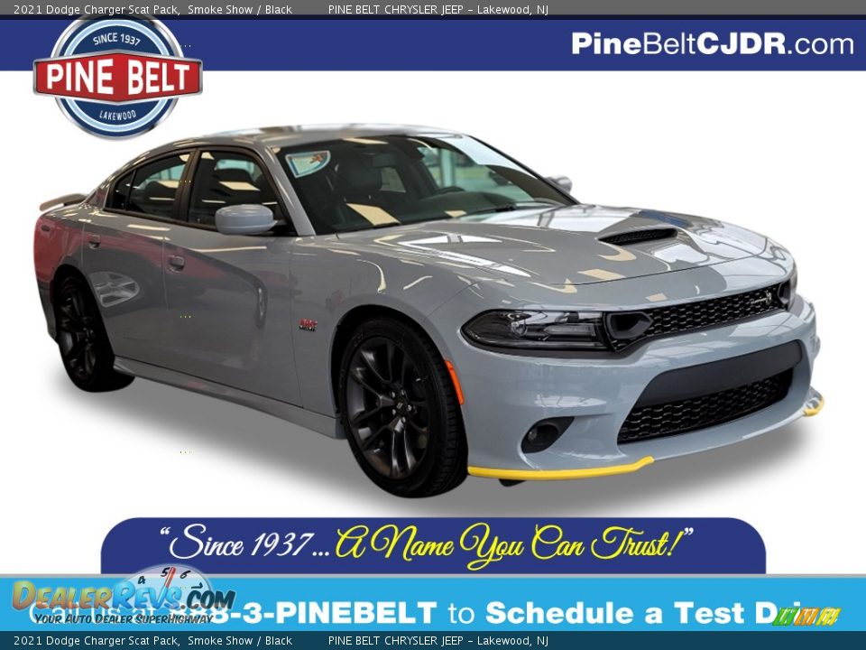 2021 Dodge Charger Scat Pack Smoke Show / Black Photo #1