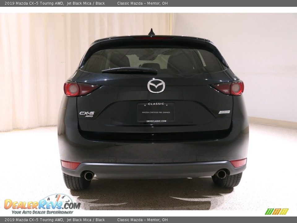 2019 Mazda CX-5 Touring AWD Jet Black Mica / Black Photo #18