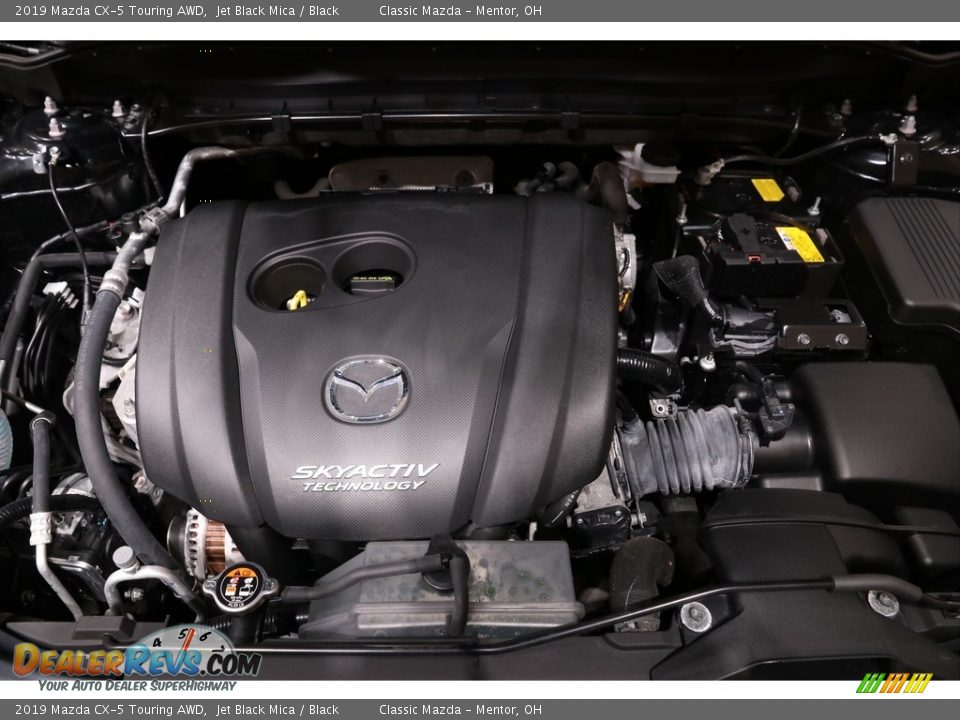 2019 Mazda CX-5 Touring AWD Jet Black Mica / Black Photo #19