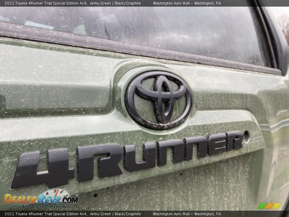 2021 Toyota 4Runner Trail Special Edition 4x4 Army Green / Black/Graphite Photo #22