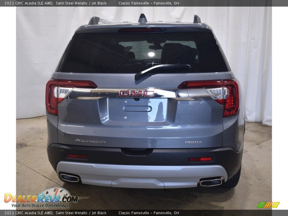 2021 GMC Acadia SLE AWD Satin Steel Metallic / Jet Black Photo #3