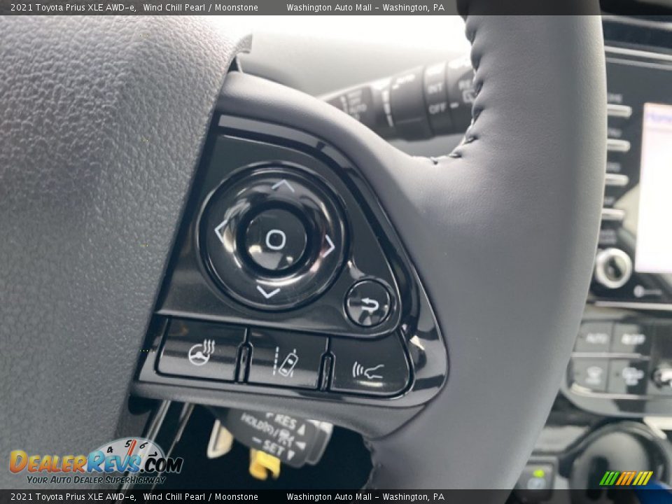 2021 Toyota Prius XLE AWD-e Steering Wheel Photo #7