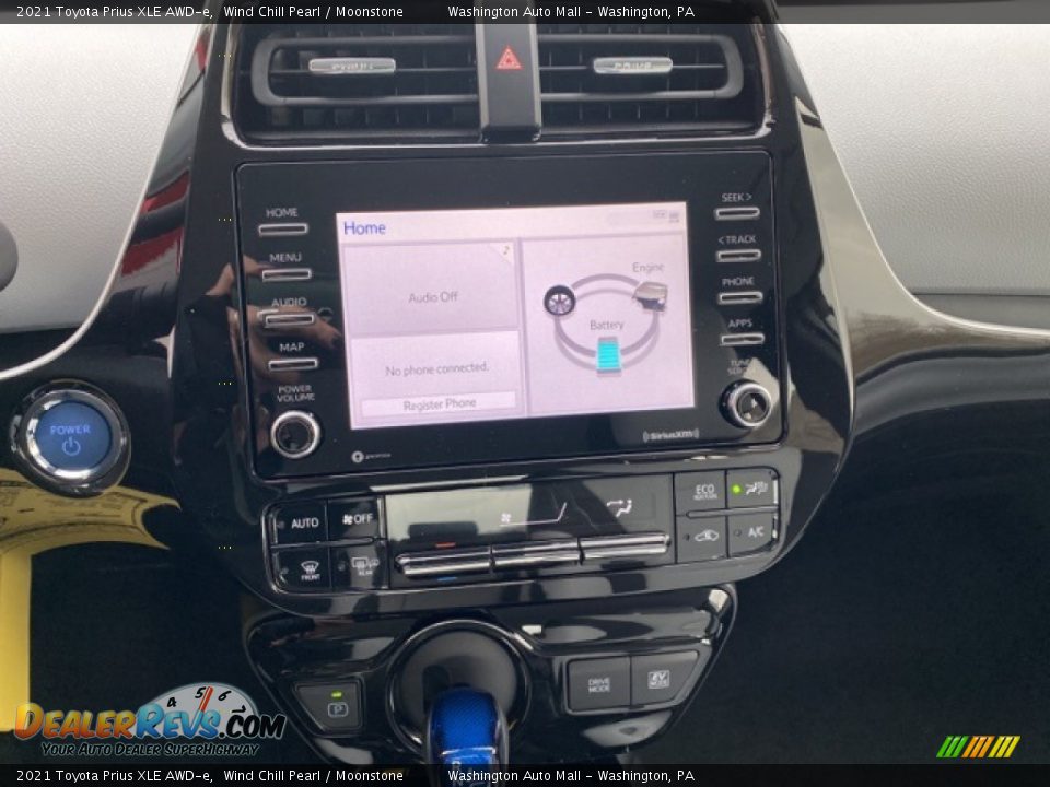 Controls of 2021 Toyota Prius XLE AWD-e Photo #8