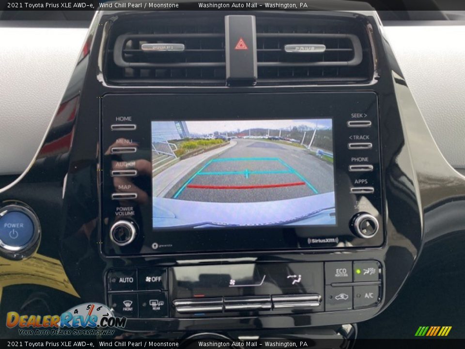 Controls of 2021 Toyota Prius XLE AWD-e Photo #9