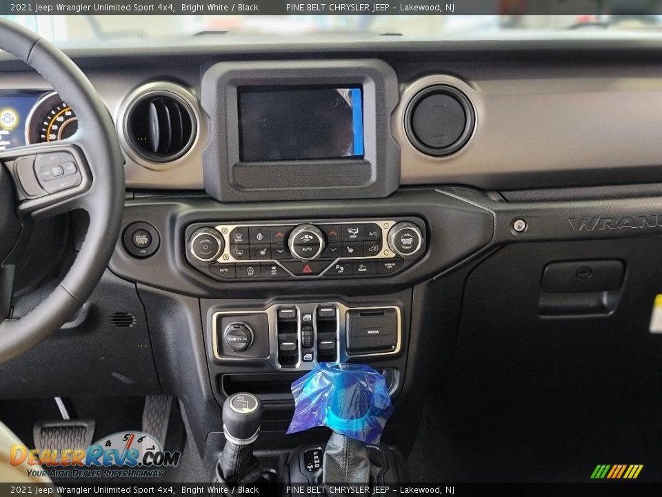 2021 Jeep Wrangler Unlimited Sport 4x4 Bright White / Black Photo #12