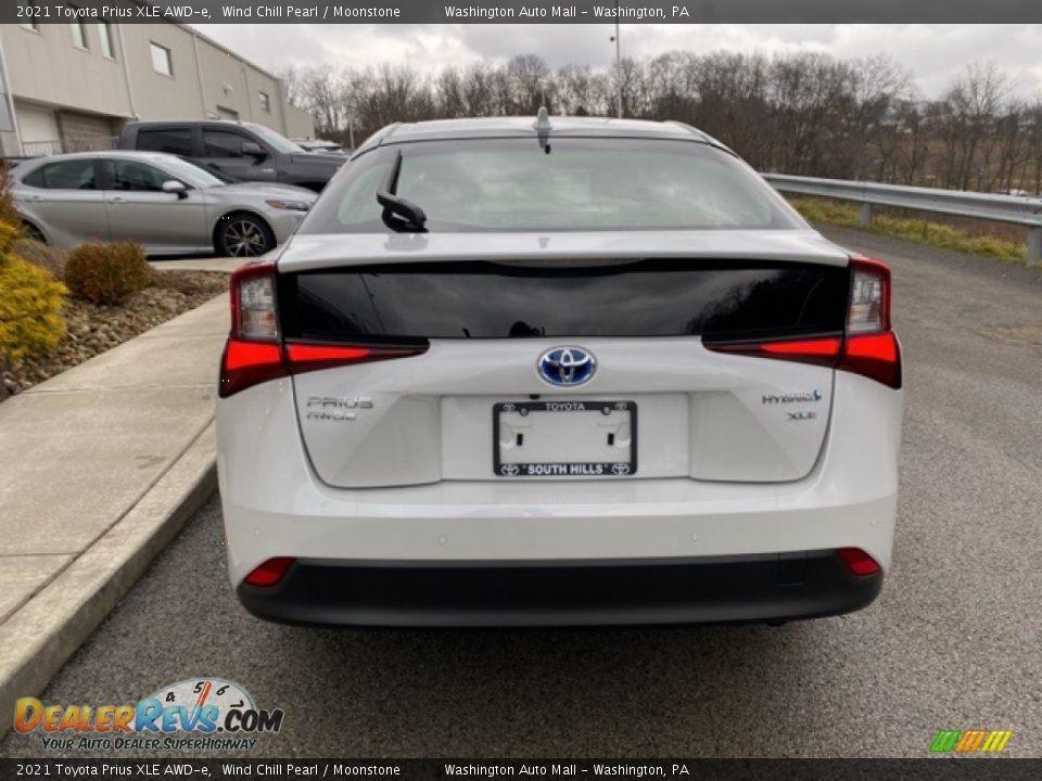 2021 Toyota Prius XLE AWD-e Wind Chill Pearl / Moonstone Photo #14