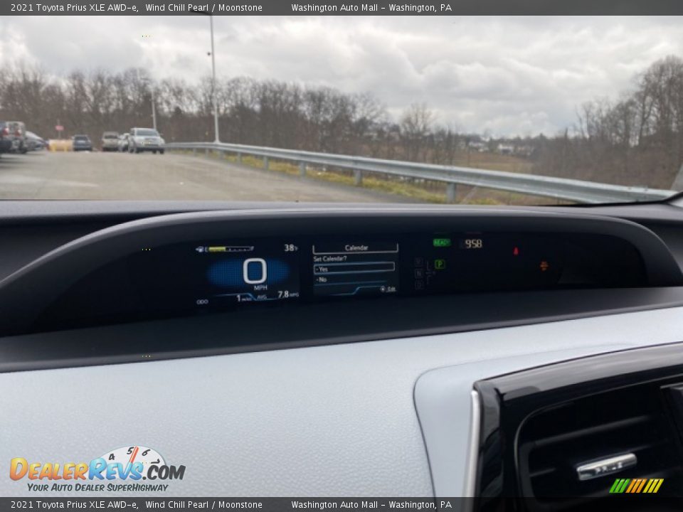 2021 Toyota Prius XLE AWD-e Gauges Photo #15