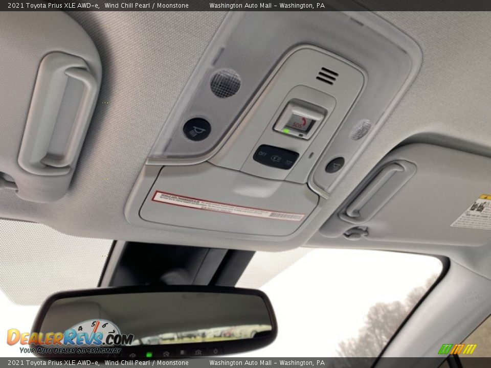 Controls of 2021 Toyota Prius XLE AWD-e Photo #16