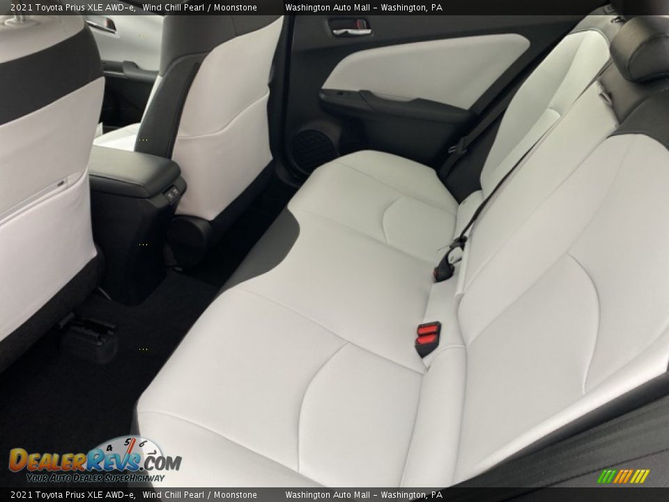 Rear Seat of 2021 Toyota Prius XLE AWD-e Photo #23