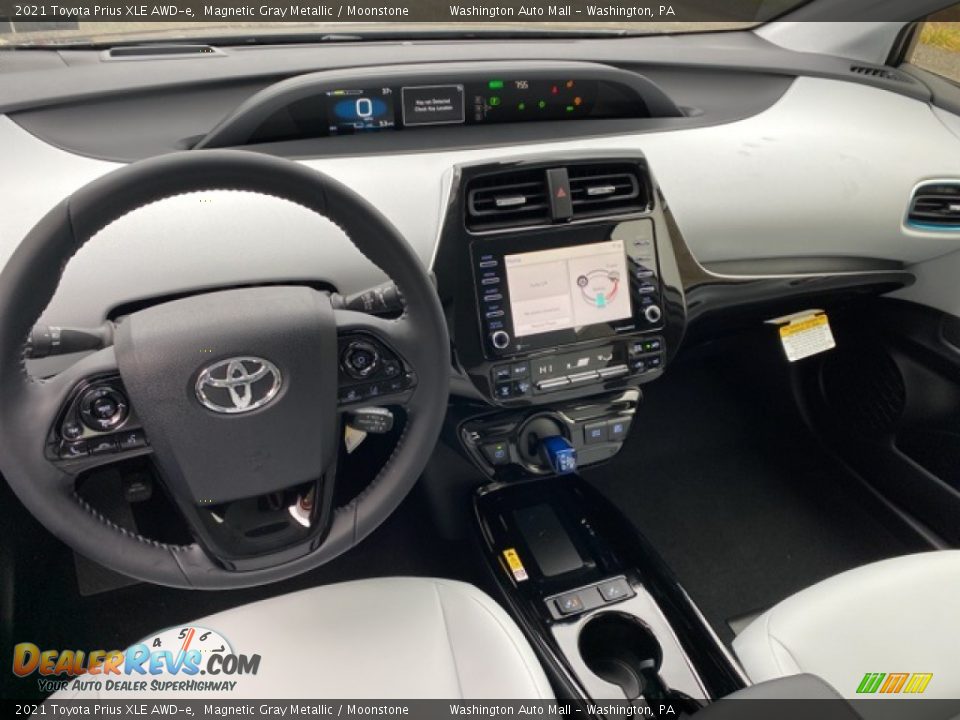 2021 Toyota Prius XLE AWD-e Magnetic Gray Metallic / Moonstone Photo #3