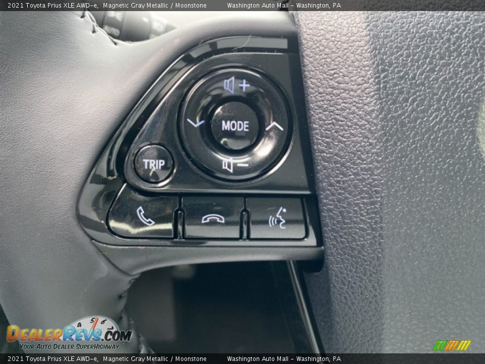 2021 Toyota Prius XLE AWD-e Steering Wheel Photo #6