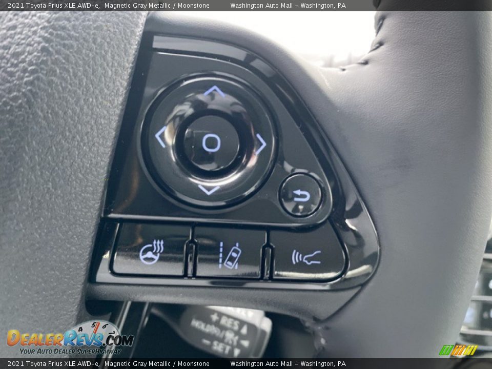 2021 Toyota Prius XLE AWD-e Steering Wheel Photo #7