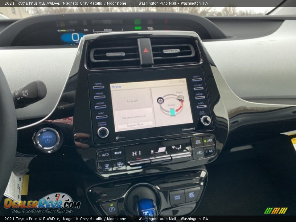 Controls of 2021 Toyota Prius XLE AWD-e Photo #8