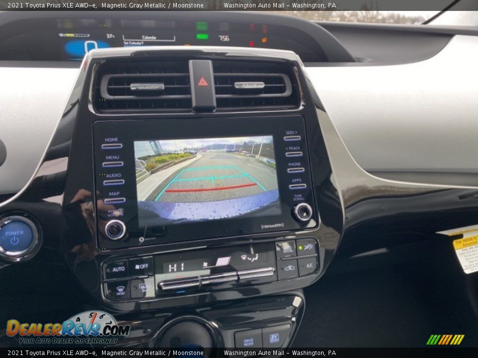 Controls of 2021 Toyota Prius XLE AWD-e Photo #9