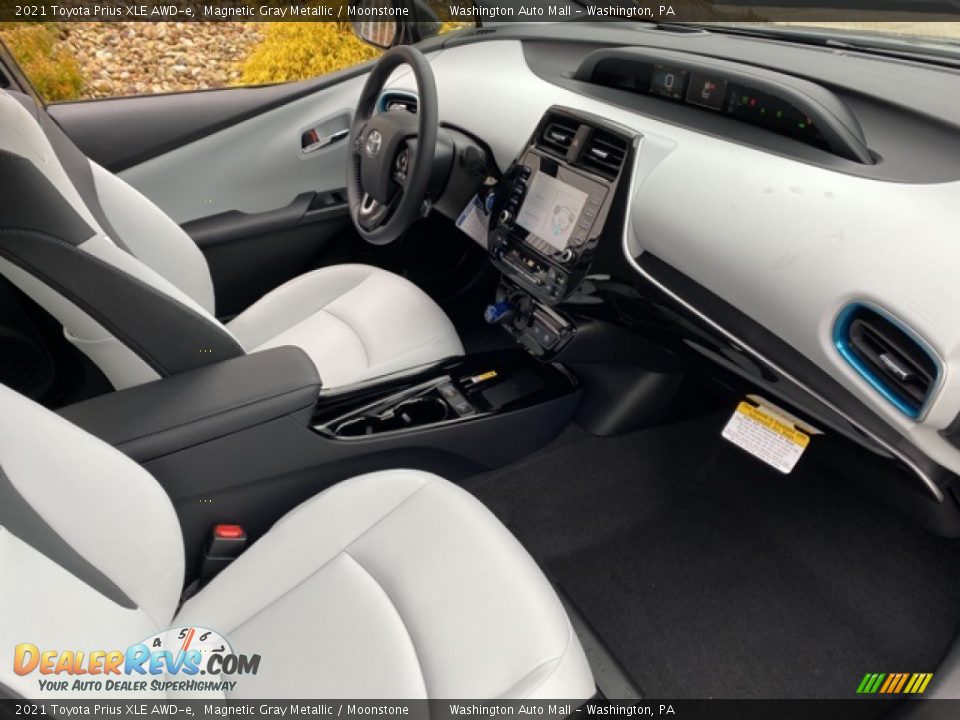Dashboard of 2021 Toyota Prius XLE AWD-e Photo #10