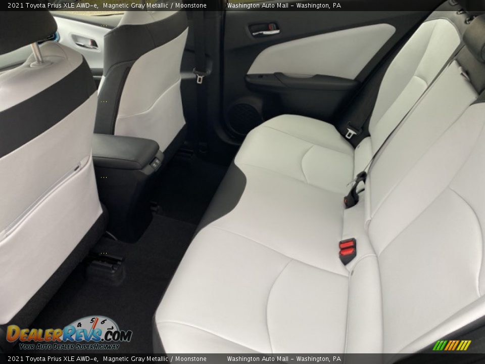 Rear Seat of 2021 Toyota Prius XLE AWD-e Photo #26