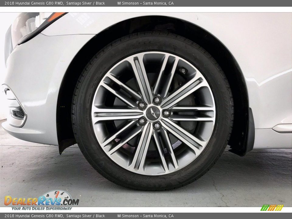 2018 Hyundai Genesis G80 RWD Wheel Photo #8