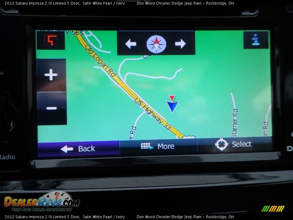 Navigation of 2013 Subaru Impreza 2.0i Limited 5 Door Photo #3