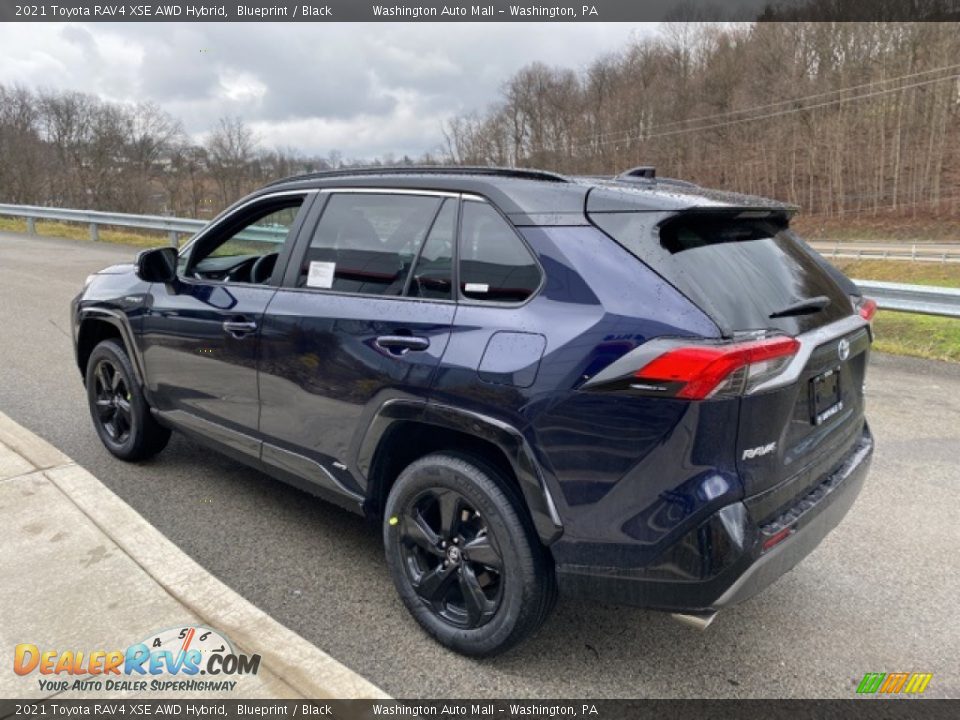 2021 Toyota RAV4 XSE AWD Hybrid Blueprint / Black Photo #2
