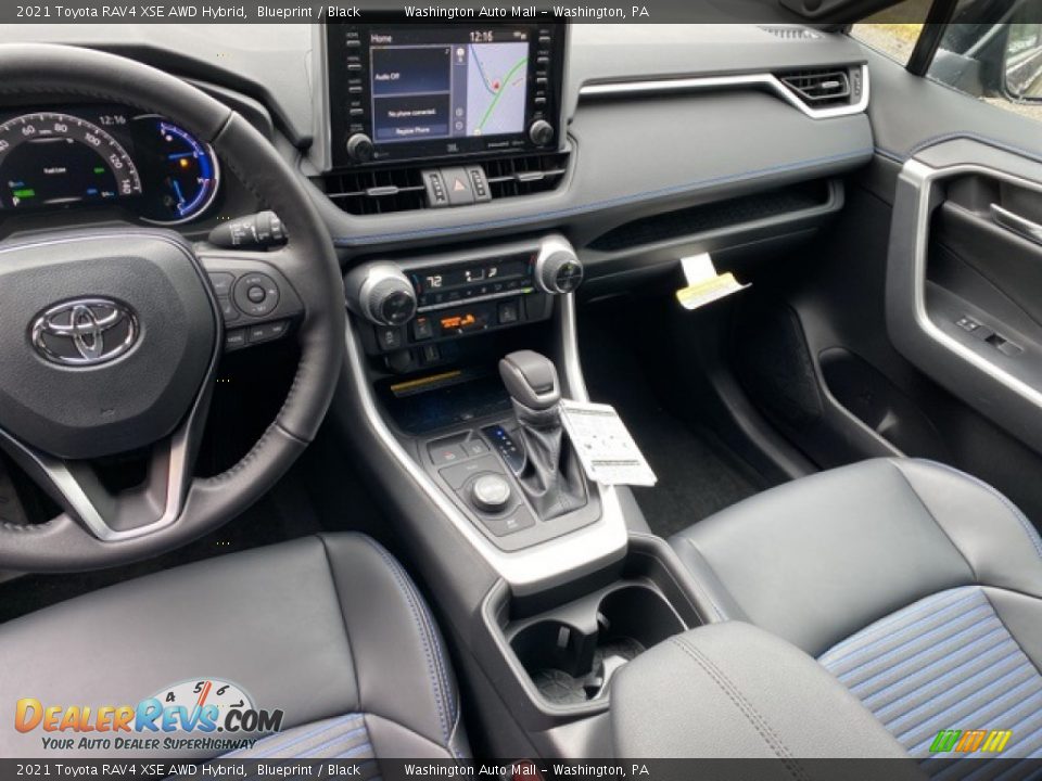 2021 Toyota RAV4 XSE AWD Hybrid Blueprint / Black Photo #3