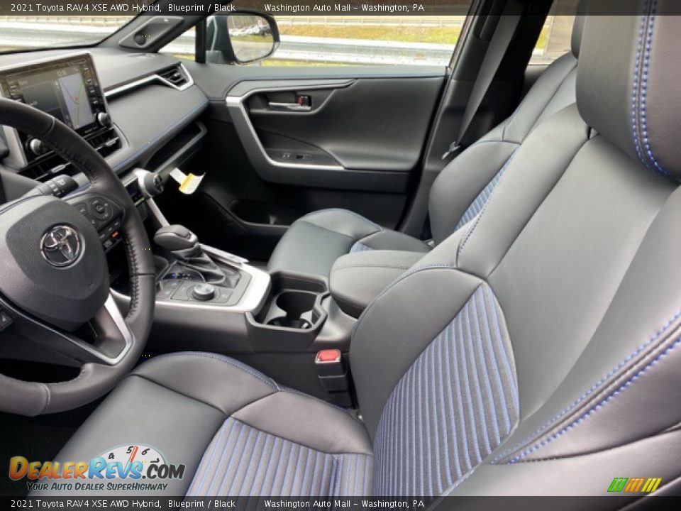 2021 Toyota RAV4 XSE AWD Hybrid Blueprint / Black Photo #4