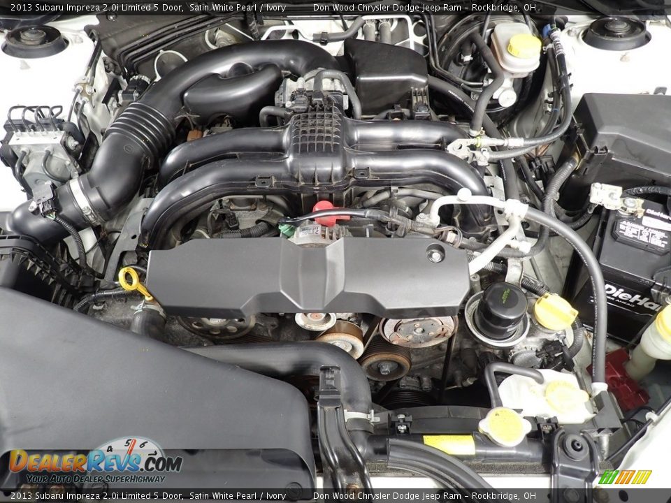 2013 Subaru Impreza 2.0i Limited 5 Door 2.0 Liter DOHC 16-Valve Dual-VVT Flat 4 Cylinder Engine Photo #9