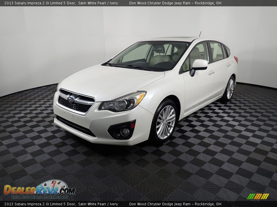 Satin White Pearl 2013 Subaru Impreza 2.0i Limited 5 Door Photo #10