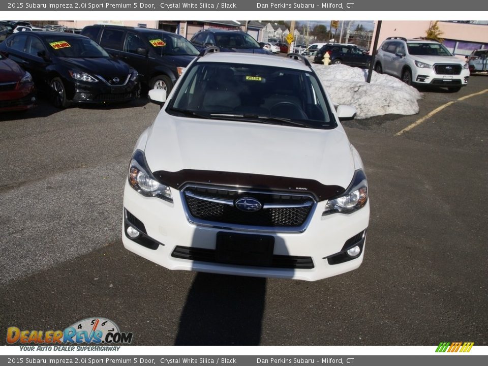 2015 Subaru Impreza 2.0i Sport Premium 5 Door Crystal White Silica / Black Photo #2