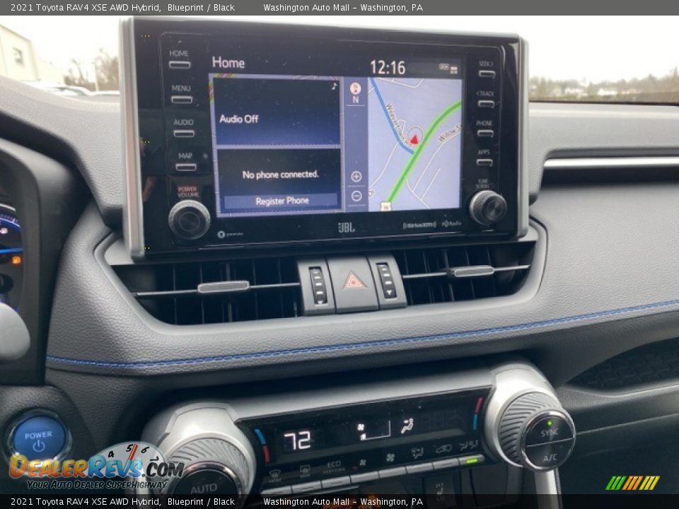 Navigation of 2021 Toyota RAV4 XSE AWD Hybrid Photo #8
