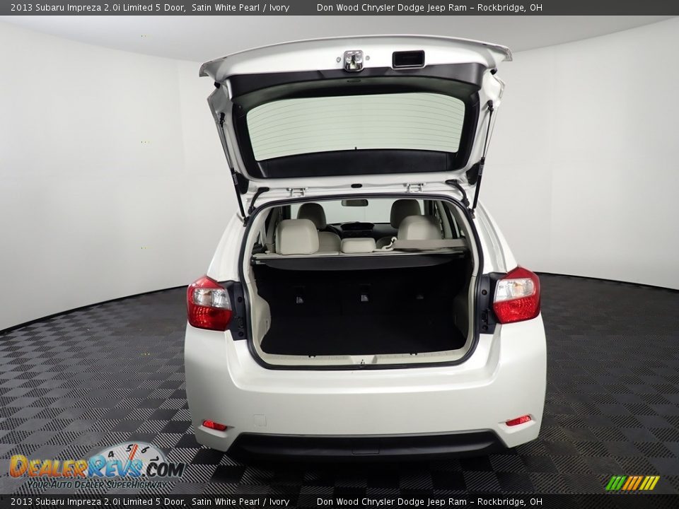 2013 Subaru Impreza 2.0i Limited 5 Door Satin White Pearl / Ivory Photo #15