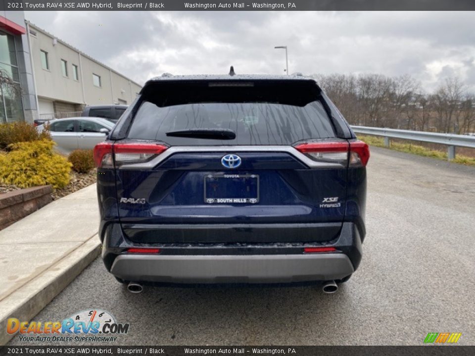 2021 Toyota RAV4 XSE AWD Hybrid Blueprint / Black Photo #15