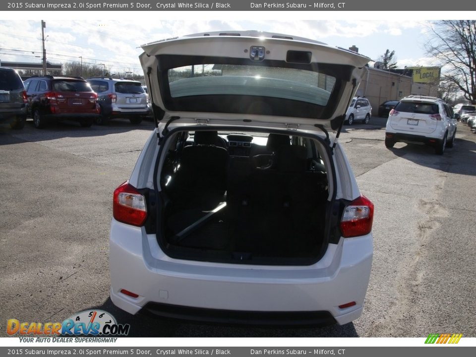 2015 Subaru Impreza 2.0i Sport Premium 5 Door Crystal White Silica / Black Photo #13