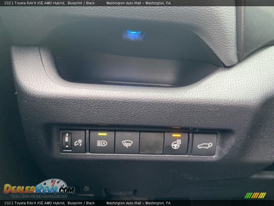 2021 Toyota RAV4 XSE AWD Hybrid Blueprint / Black Photo #21