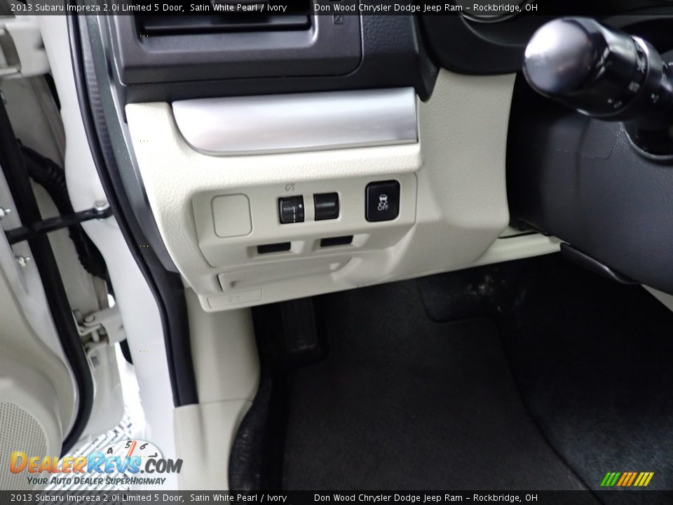 Controls of 2013 Subaru Impreza 2.0i Limited 5 Door Photo #23